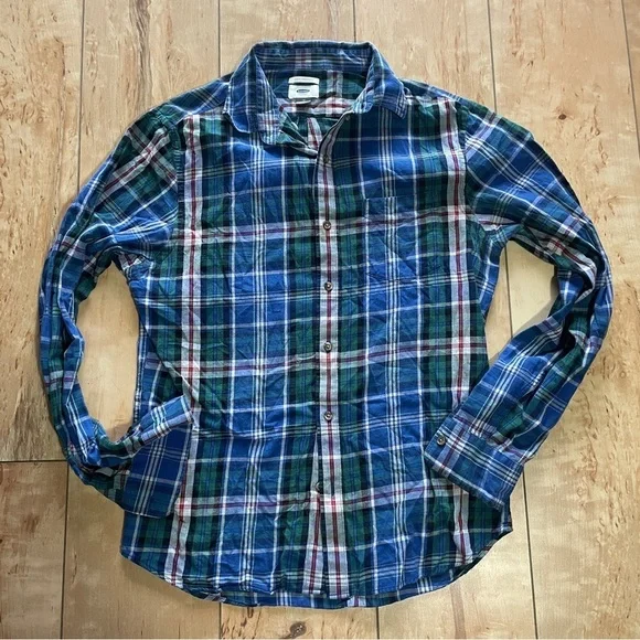 Old Navy Shirts Old Navy Plaid Flannel Shirt Slim Fit Mens